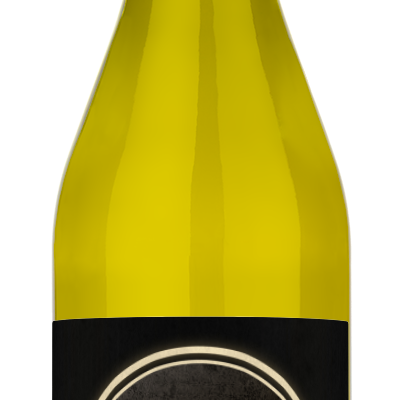 Ariel Non-Alcoholic Chardonnay with a Custom Label Example that says "Your Design Here."