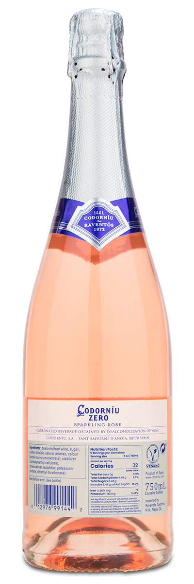 Codorniu Zero Rose (Alcohol Removed)