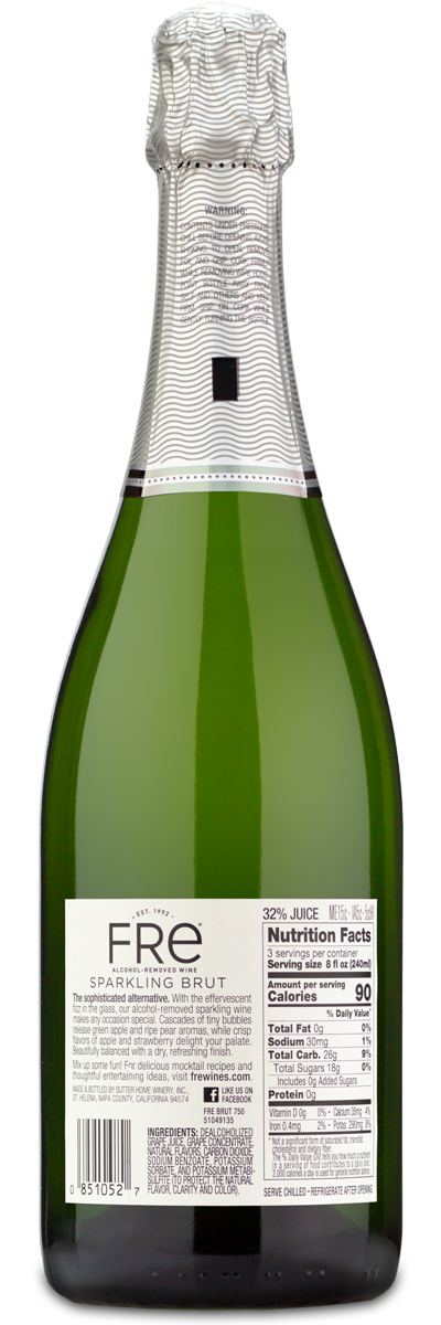 FRE Sparkling Brut (Alcohol Removed)