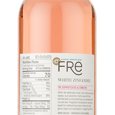 Fre White Zinfandel (Alcohol Removed)