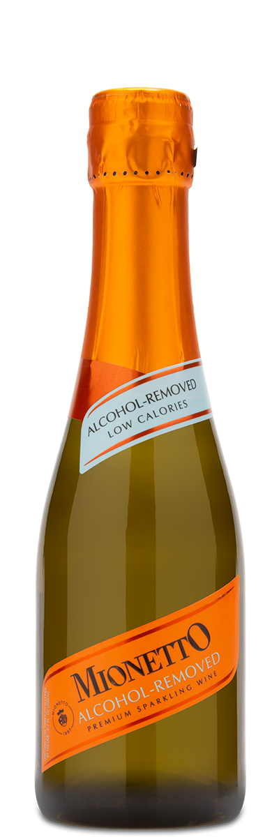 Mionetto Alcohol Removed Sparkling Wine Mini Bottle.