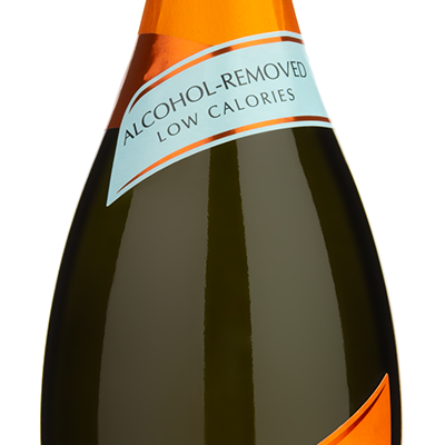 Bottle of Mionetto Prosecco with the winery front label.