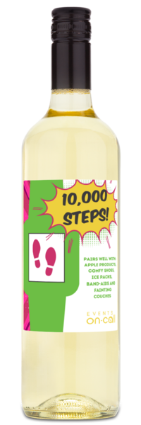 10,000 Steps | Events On-Call | Party Favor Pinot Grigio