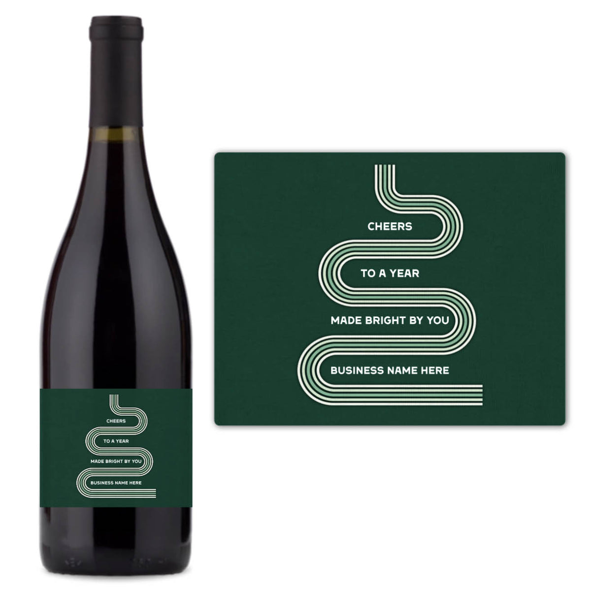 Made Bright By You - Custom Label Wine