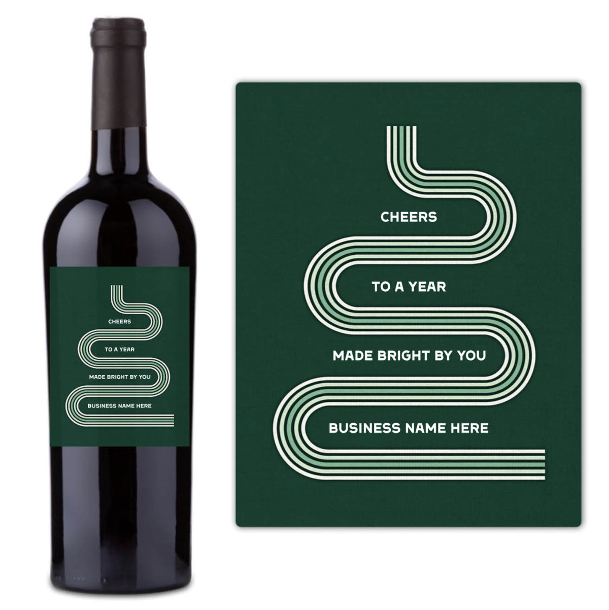 Made Bright By You - Custom Label Wine