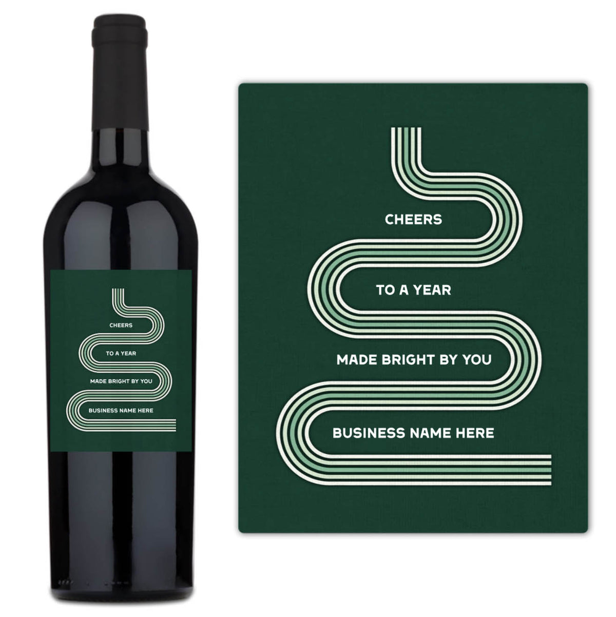 Made Bright By You - Custom Label Wine