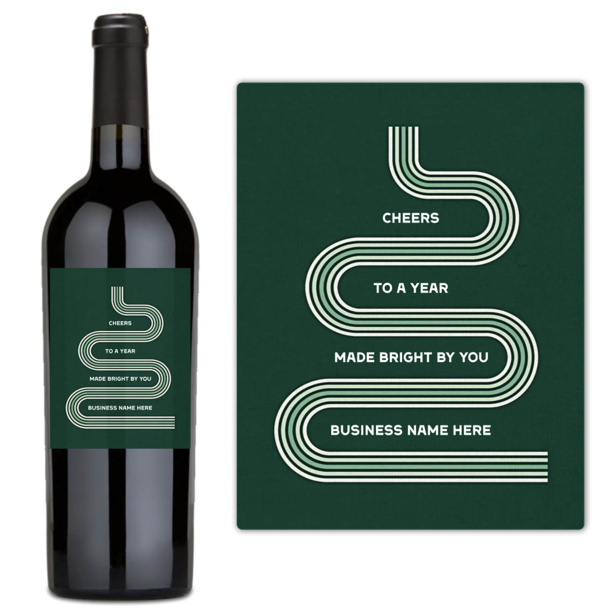 Made Bright By You - Custom Label Wine