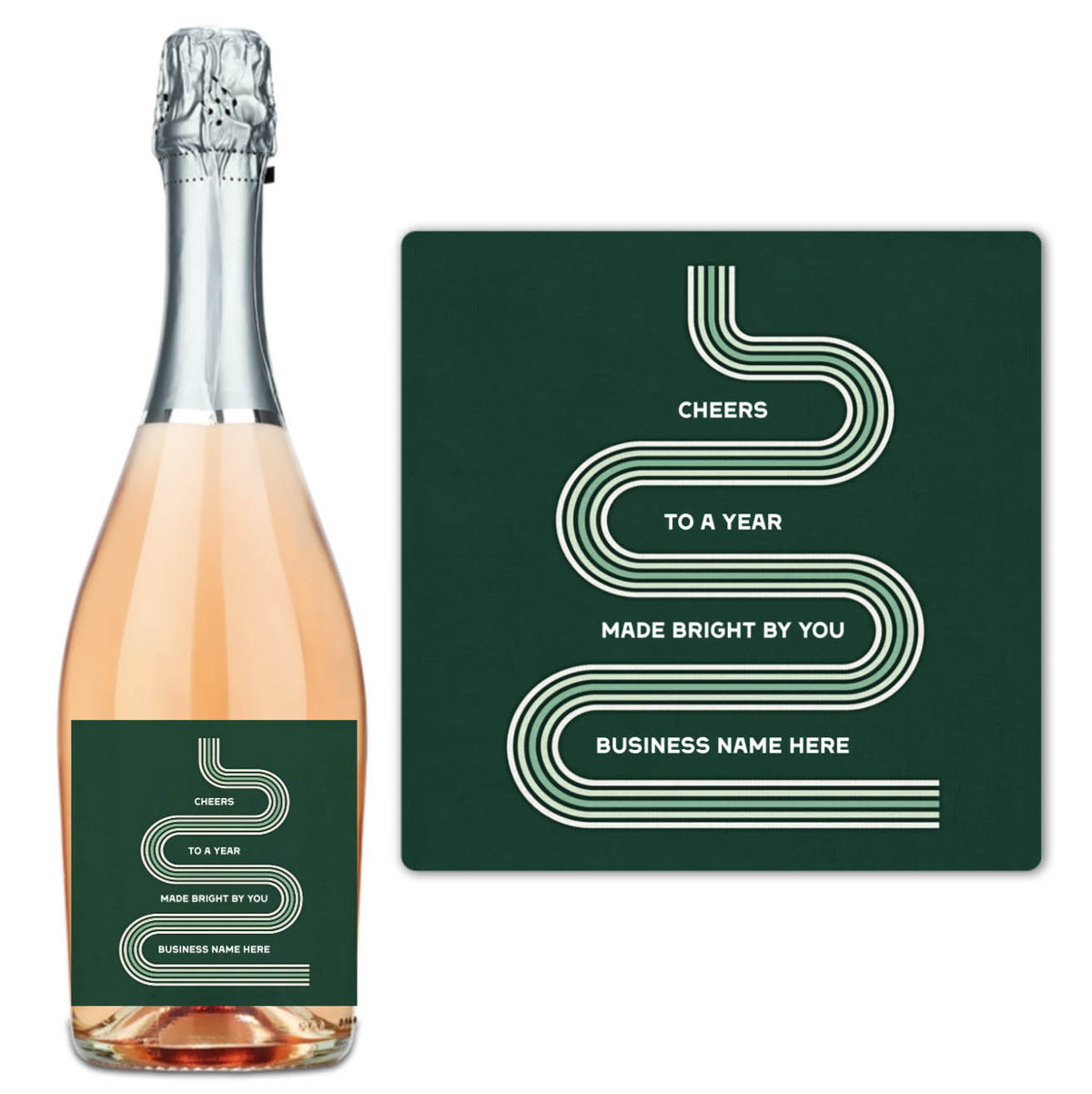 Made Bright By You - Custom Label Wine