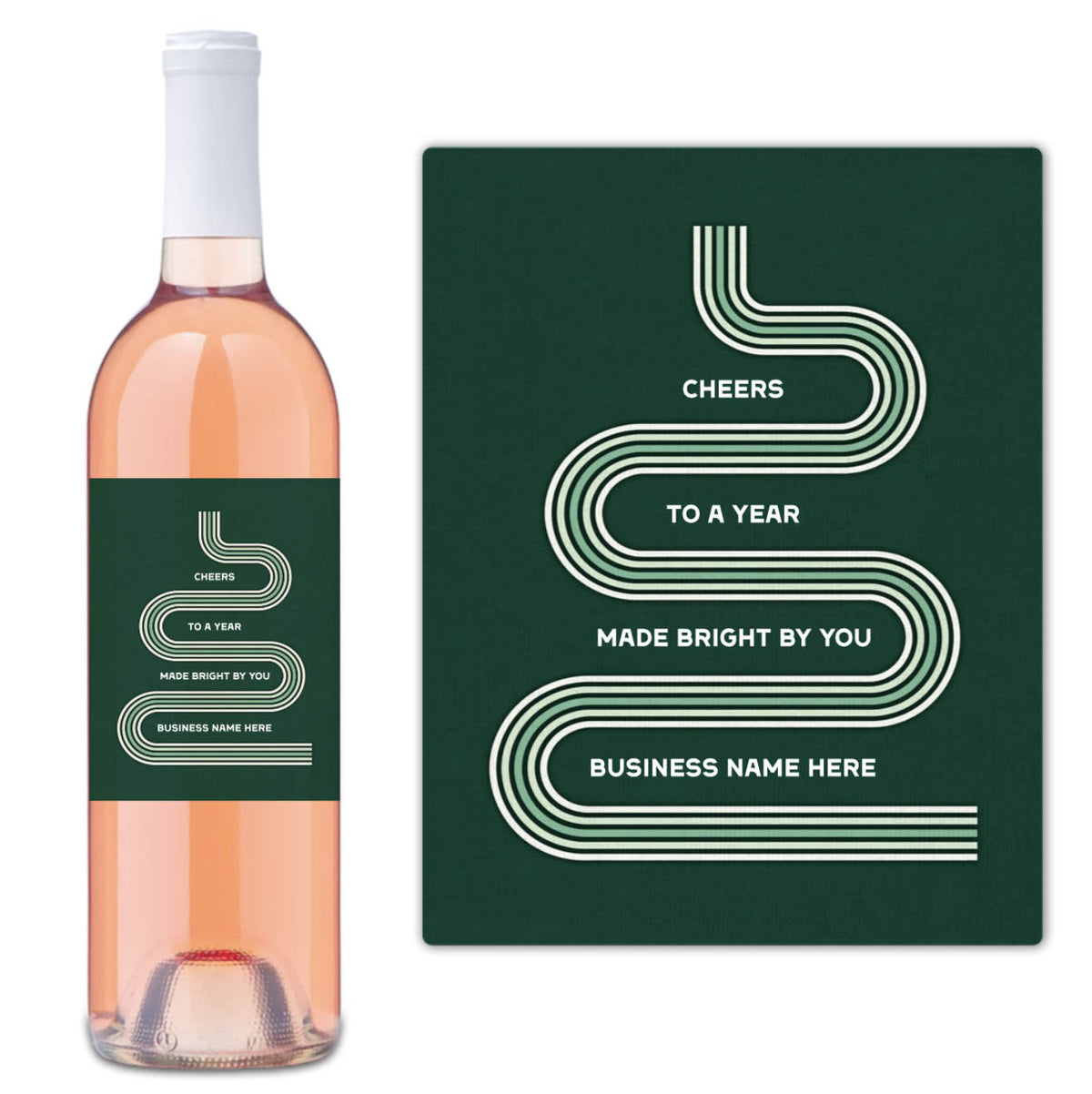 Made Bright By You - Custom Label Wine