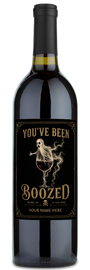 You've Been BOOzed Label - Personalized Halloween Wine