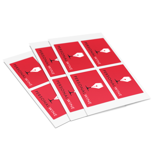 Teardrop Wine Labels (Set of 12)