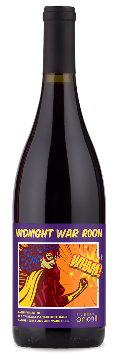 Midnight War Room | Events On-Call | Sonoma Coast Pinot Noir