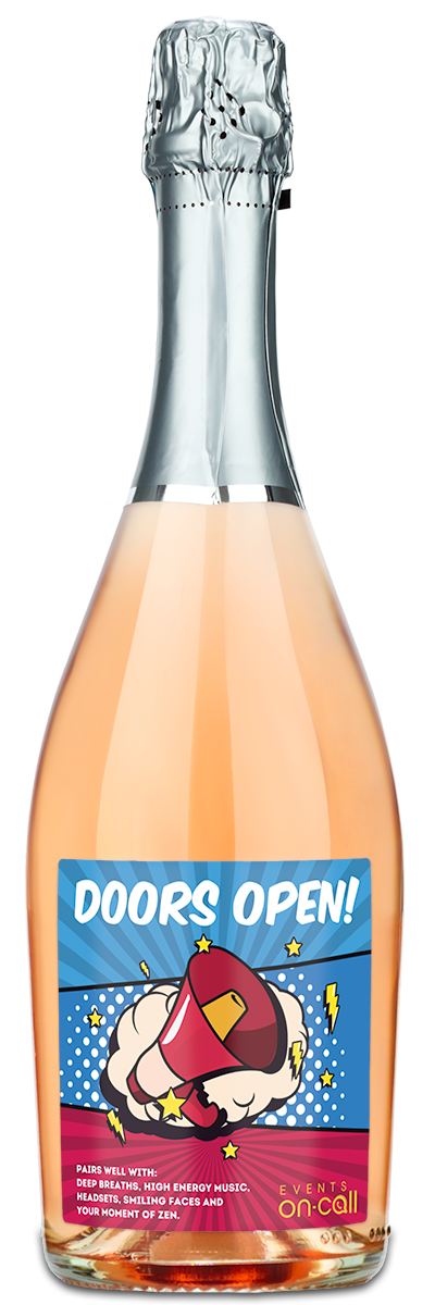 Doors Open | Events On-Call | Bellanima Prosecco Rose