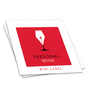 Mini Wine Bottle Label (Single Label)