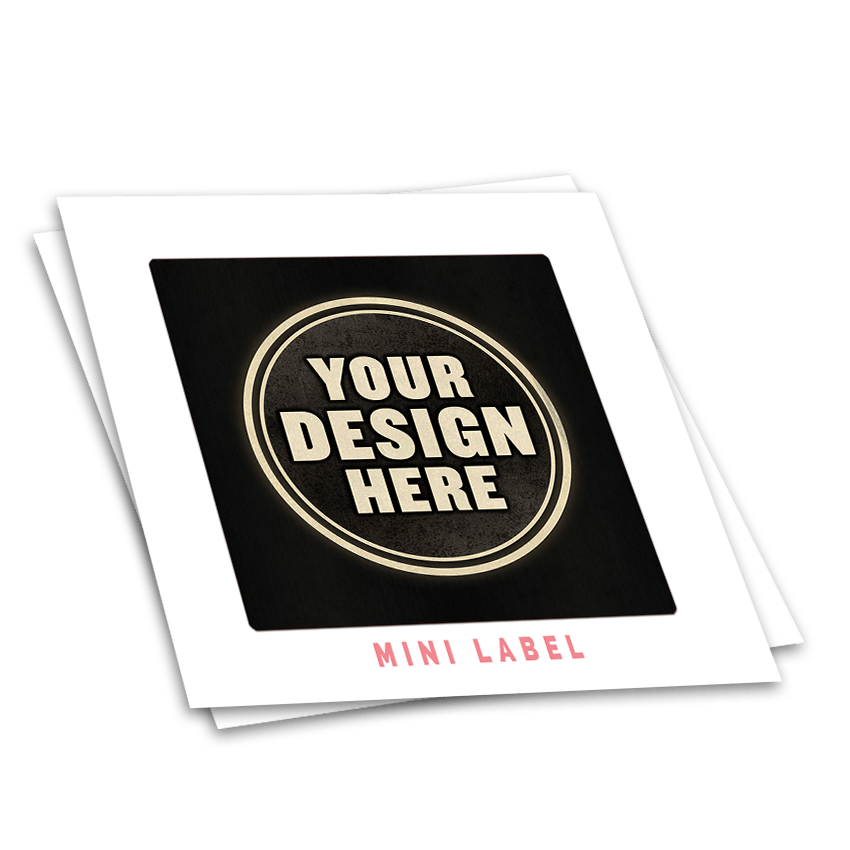 Mini Wine Bottle Label (Single Label)