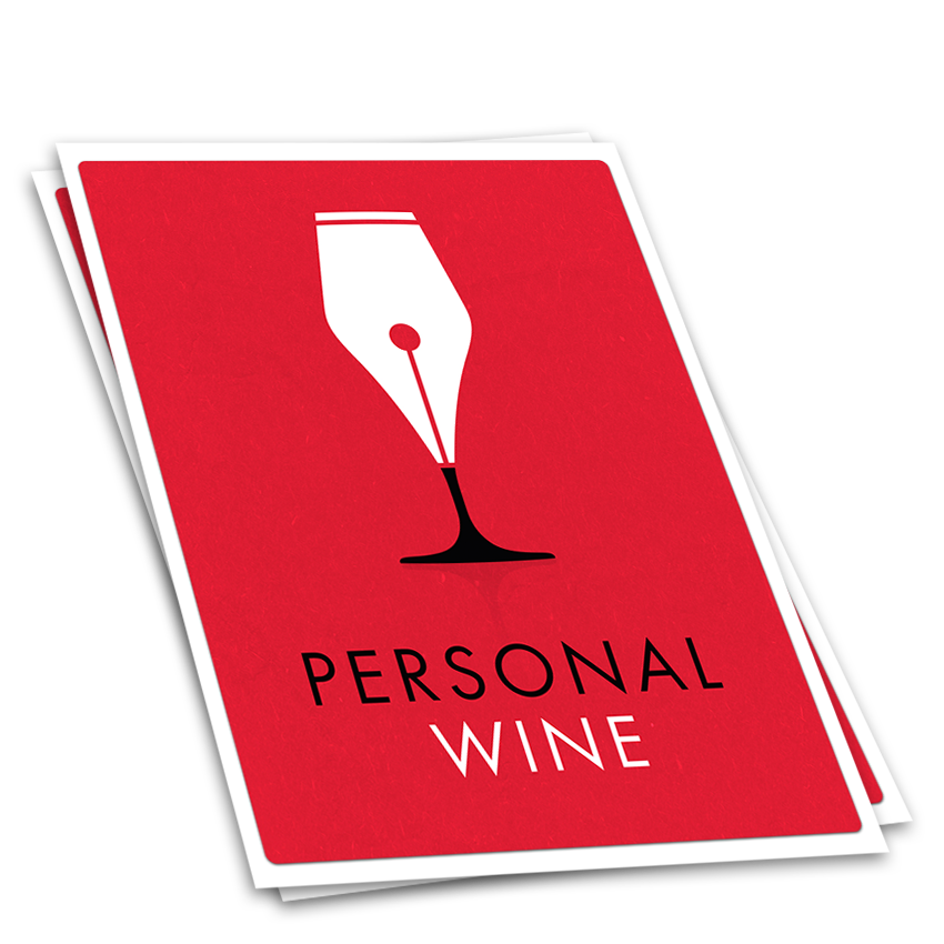 Bordeaux Wine Label (Single Label)