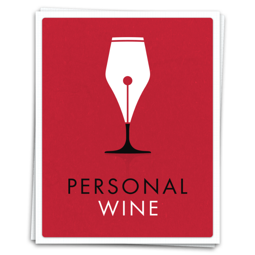 Bordeaux Wine Label (Single Label)