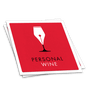 Square Wine Label (Single Custom Label)