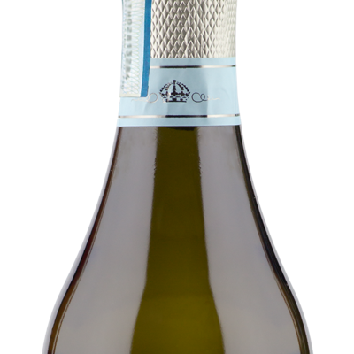 Mini La Marca Prosecco bottles with blank YOUR DESIGN HERE labels displayed, ready for customization.