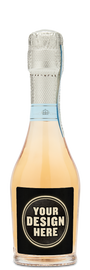 Lamarca Rose mini bottle with custom label example.