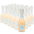 Case of 24 Lamarca Rose mini bottle with winery front label.