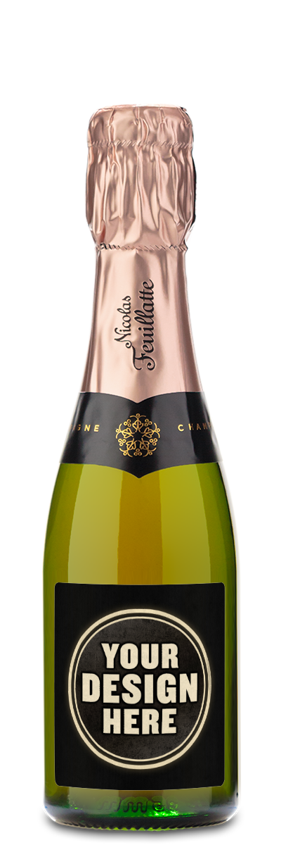 Nicolas Feuillatte Rose Champagne Mini Bottles