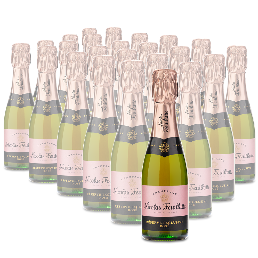 Nicolas Feuillatte Rose Champagne Mini Bottles