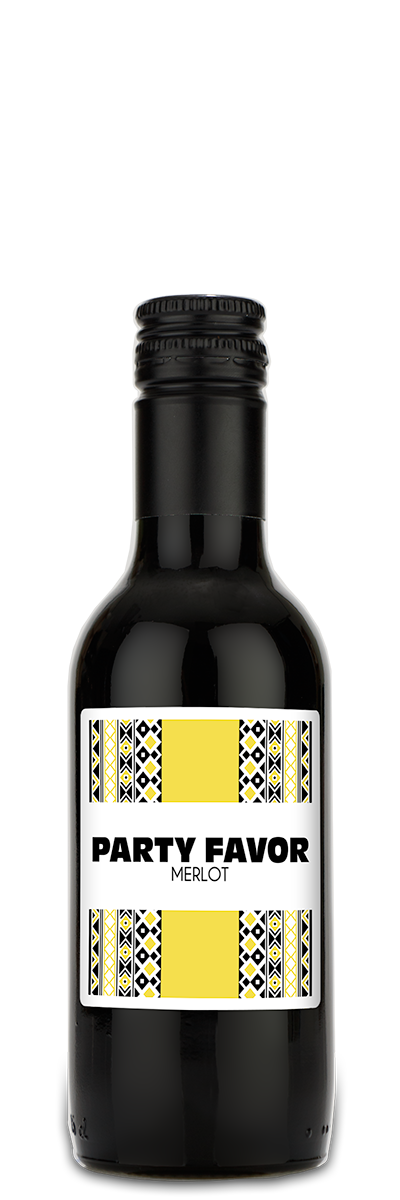 Party Favor Merlot Mini Bottles