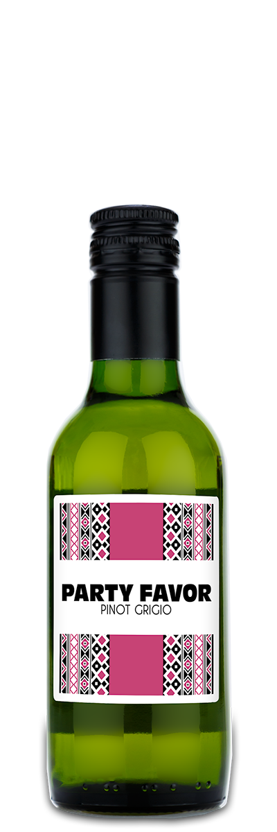 Party Favor Pinot Grigio Mini Bottles