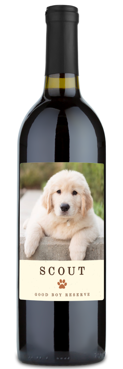 Pet Label - Personalized Wine