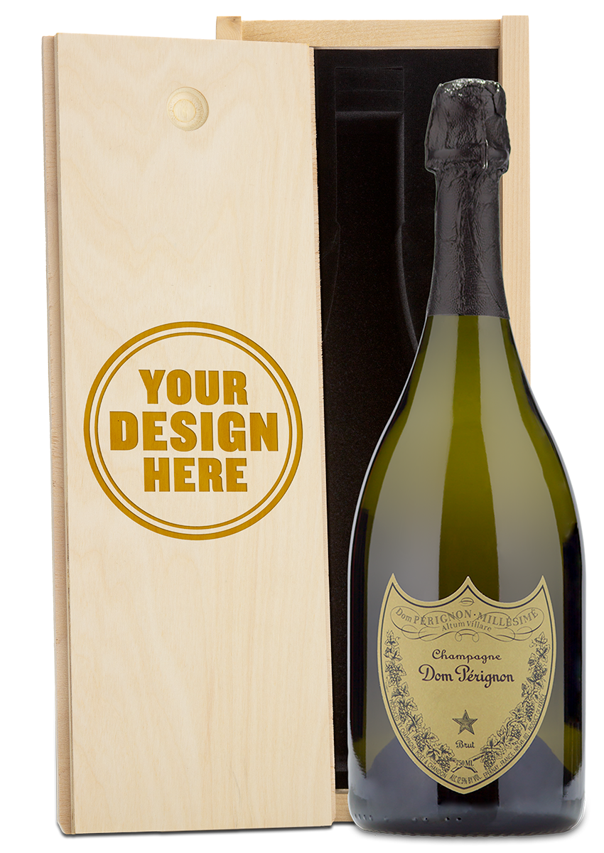 Dom Perignon Custom Wood Box Combo (Options Available)