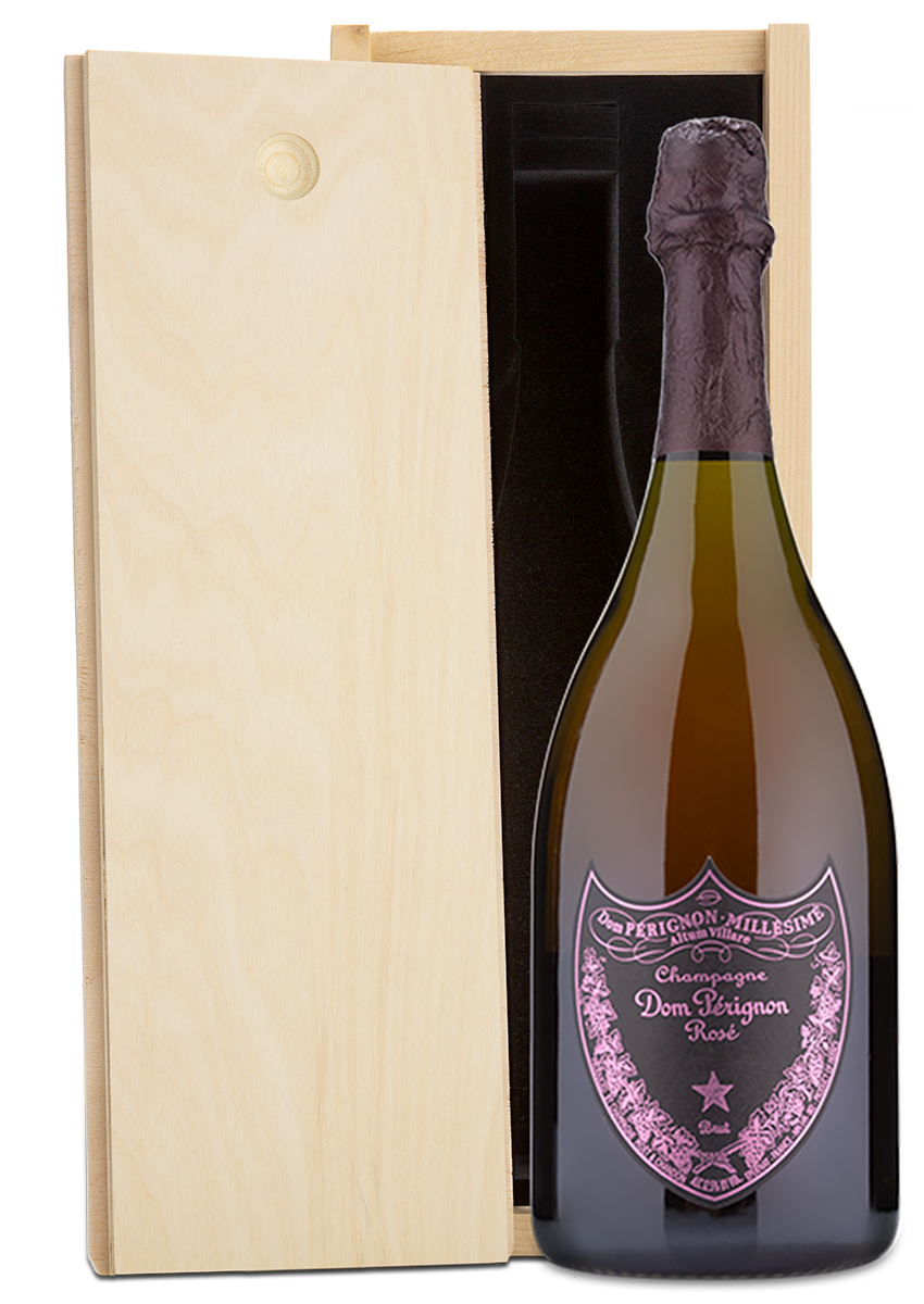 Dom Pérignon Engraved Wood Box | Custom Gift Dom Pérignon Engraved Wood Box | Custom Gift