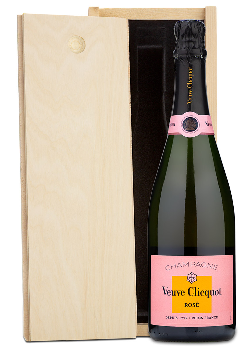 Veuve Clicquot Custom Wood Box Combo (Options Available)