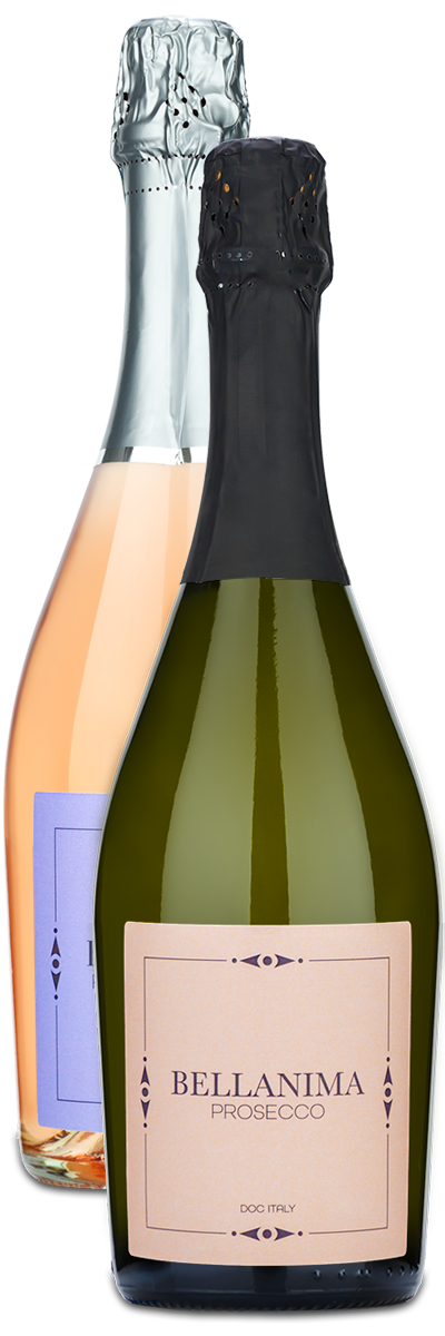 Bellanima Prosecco and Prosecco Rose (2pk)