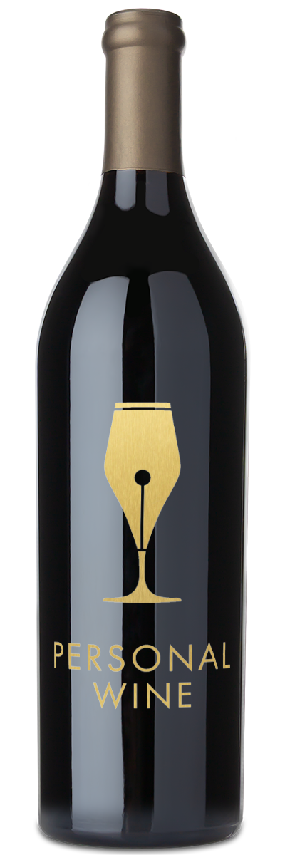 A dark wine bottle with a gold label reading Caymus Cabernet Sauvignon stands upright against a plain background.