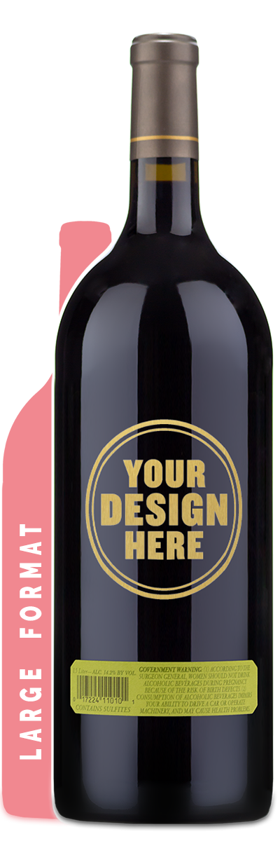 Caymus Vineyards 2023 Napa Valley Magnum - Gold Engraving Example