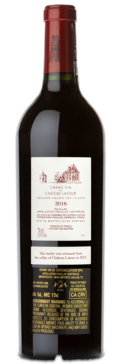 2016 Chateau Latour Grand Cru Classe
