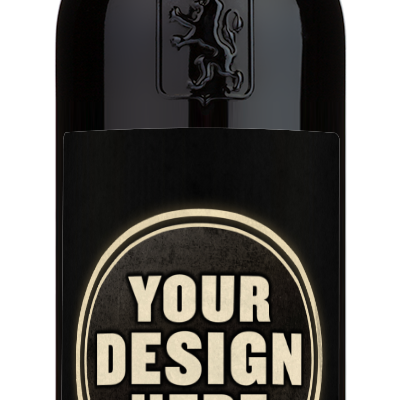 Chateau Marquis de Terme Margaux featuring a custom wine label