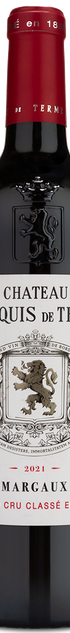 Chateau Marquis de Terme Margaux featuring the winery front label