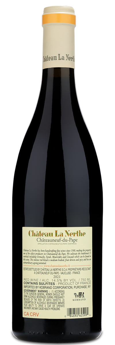 2021 Chateau La Nerthe Chateauneuf-du-Pape