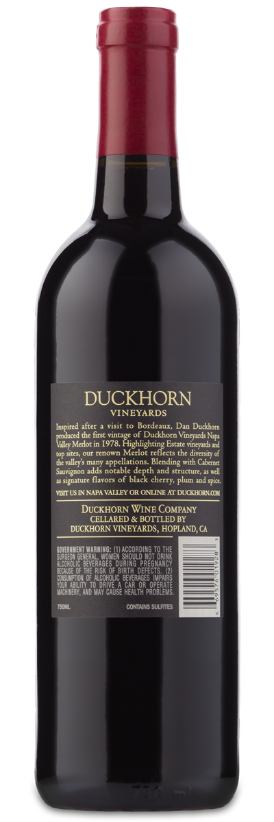 Duckhorn Vineyards Napa Merlot