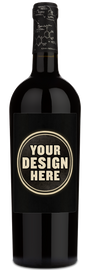 Educated Guess Cabernet Sauvignon Reserve with a custom label that says your design here.