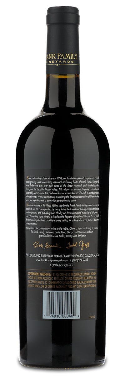 Frank Family Vineyards Cabernet Sauvignon