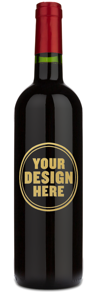 Origine De Lynch Bordeaux featuring a gold engraving example