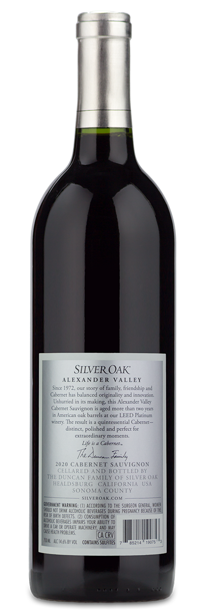 2021 Silver Oak Alexander Valley Cabernet Sauvignon
