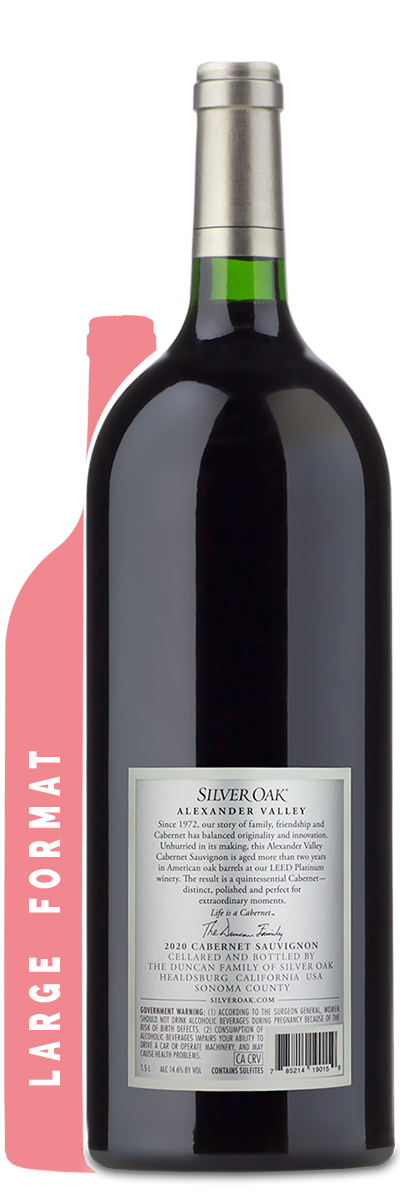2020 Silver Oak Alexander Valley Cabernet Sauvignon 1.5L