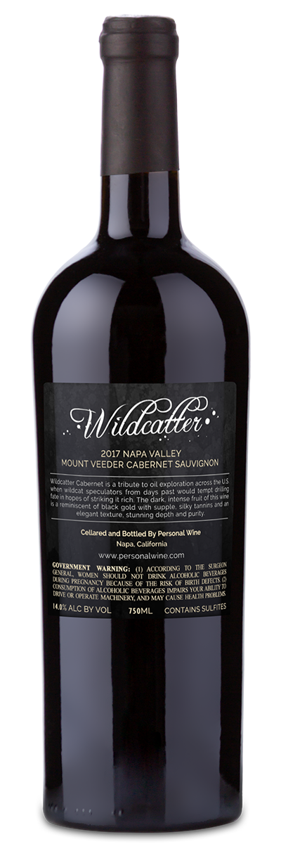 2020 Wildcatter Napa Mt. Veeder Cabernet Sauvignon