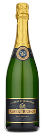 Albert Bichot Cremant de Bourgogne Brut Reserve wine bottle with visible label.