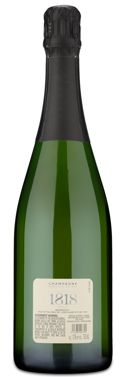 Charles Le Bel Inspiration 1818 Brut Champagne