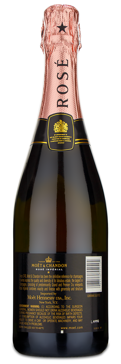 Moet & Chandon Rose Imperial | Custom Label & Engraving Moet & Chandon Rose Imperial | Custom Label & Engraving